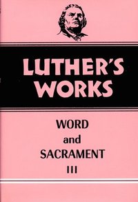 bokomslag Luther's Works, Volume 37