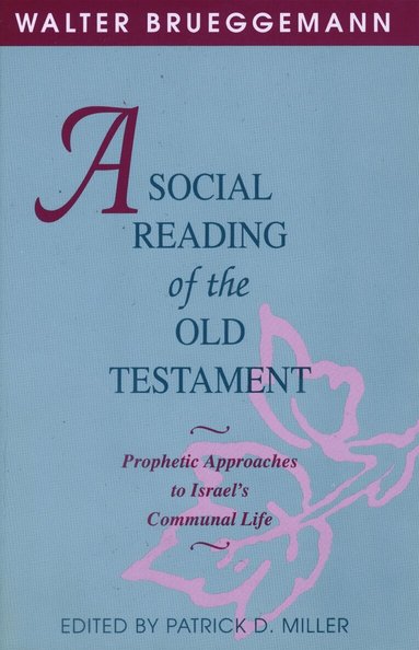 Walter Brueggemann, Jr. Miller, Patrick D. - Social Reading of the Old Testament, Häftad