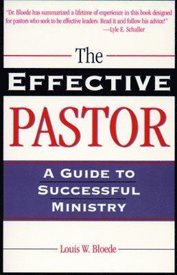 bokomslag Effective Pastor