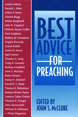 Best Advice for Preaching 1