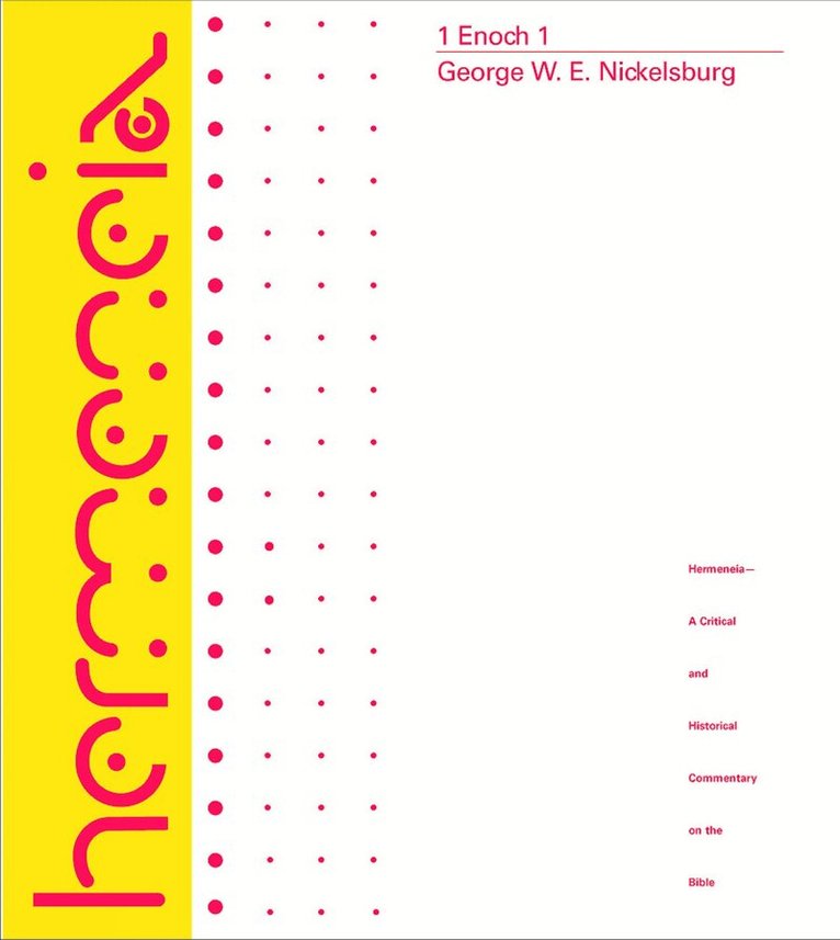 George W. E. Nickelsburg, Klaus Baltzer - 1 Enoch 1, Inbunden