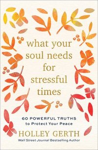 bokomslag What Your Soul Needs for Stressful Times  60 Powerful Truths to Protect Your Peace