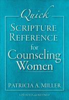 bokomslag Quick Scripture Reference for Counseling Women