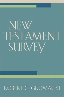 bokomslag New Testament Survey