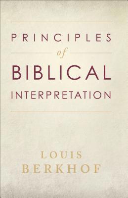 bokomslag Principles of Biblical Interpretation