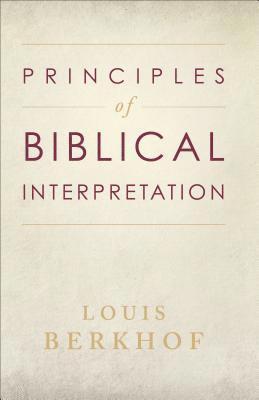 Principles of Biblical Interpretation 1