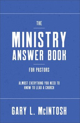 bokomslag Ministry Answer Book for Pastors