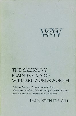 The Salisbury Plain Poems of William Wordsworth 1