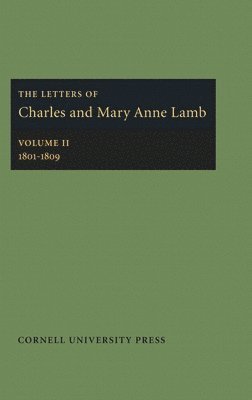 The Letters of Charles and Mary Anne Lamb 1