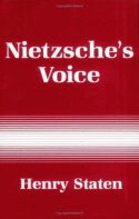 Henry Staten - Nietzsche's Voice, Inbunden
