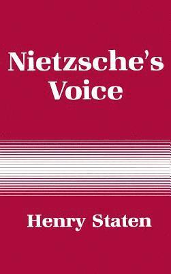 bokomslag Nietzsche's Voice: Nihilism and the Will to Knowledge