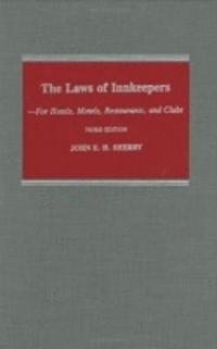 bokomslag Study Guide to John E. H. Sherry, &quot;The Laws of Innkeepers, Third Edition&quot;