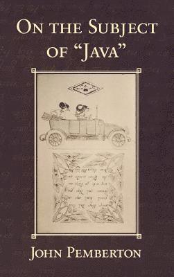 bokomslag On The Subject Of 'Java'