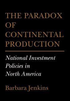 Barbara Jenkins - Paradox of Continental Production, Inbunden