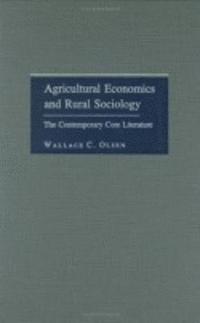 bokomslag Agricultural Economics and Rural Sociology