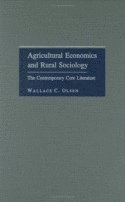 bokomslag Agricultural Economics and Rural Sociology