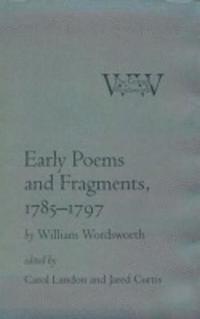 bokomslag Early Poems and Fragments, 17851797