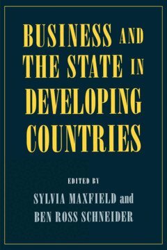 Sylvia Maxfield, Ben Ross Schneider - Business and the State in Developing Countries, Inbunden