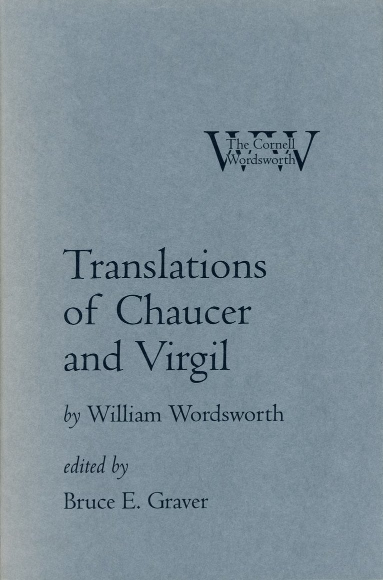 Translations of Chaucer and Virgil