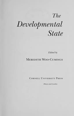 bokomslag The Developmental State
