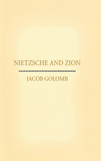 bokomslag Nietzsche and Zion