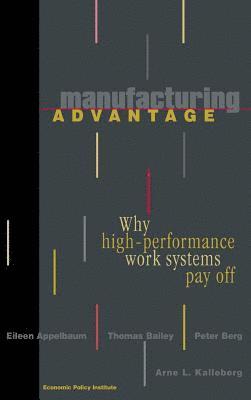 bokomslag Manufacturing Advantage