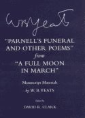 bokomslag "Parnell's Funeral and Other Poems" from "A Full Moon in March"