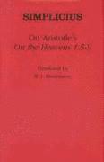 On Aristotle's "on the Heavens 1.5-9"
