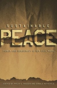 bokomslag Sustainable Peace