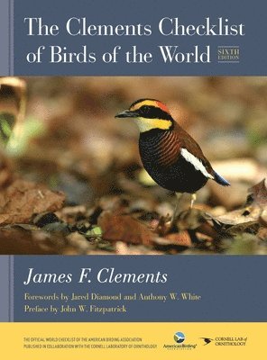 Clements Checklist Of Birds Of The World 1