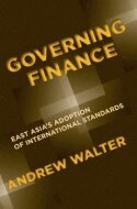Andrew Walter - Governing Finance, Inbunden