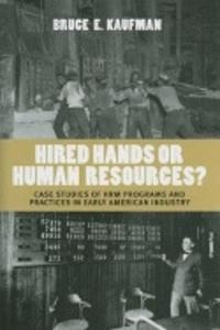 bokomslag Hired Hands or Human Resources?