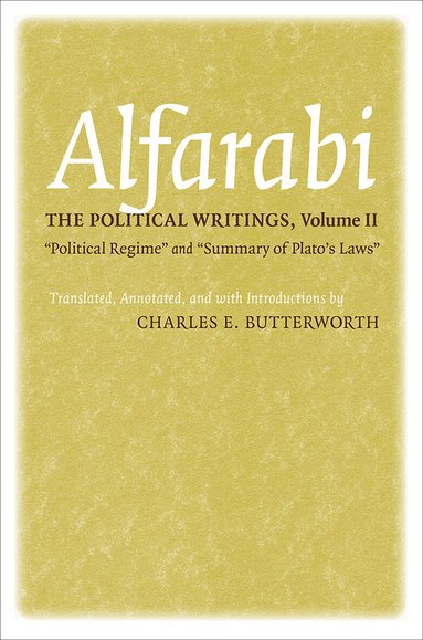 Alfarabi - Political Writings, Inbunden