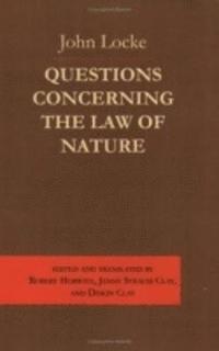 bokomslag Questions Concerning the Law of Nature