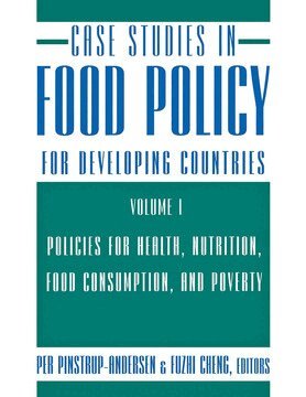 Per Pinstrup-Andersen, Fuzhi Cheng - Case Studies in Food Policy for Developing Countries, Häftad