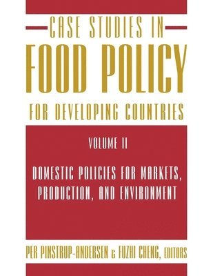 bokomslag Case Studies in Food Policy for Developing Countries