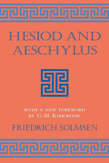 bokomslag Hesiod and Aeschylus