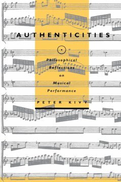 Peter Kivy - Authenticities, Häftad