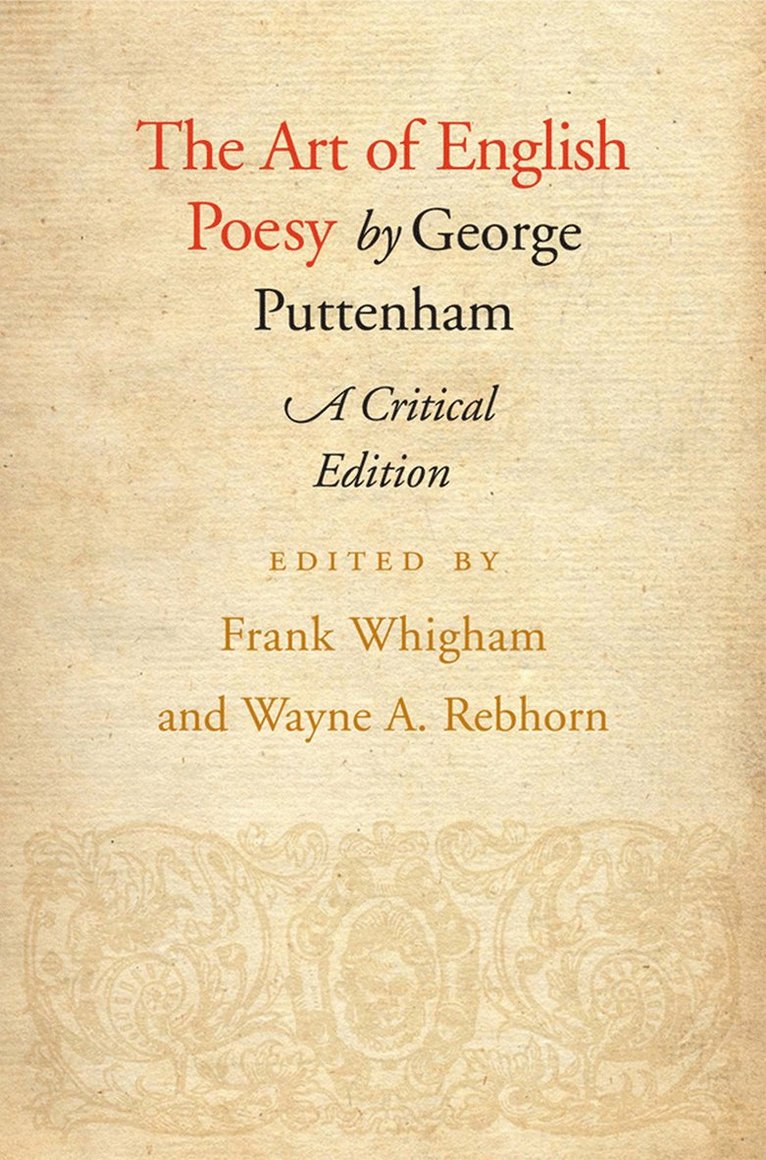 Art of English Poesy 1