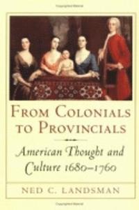 bokomslag From Colonials to Provincials