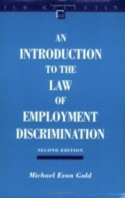 bokomslag Introduction to the Law of Employment Discrimination