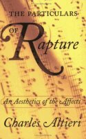 Charles Altieri - Particulars of Rapture, Häftad
