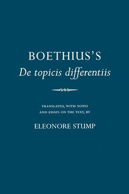 Boethius's &quot;De topicis differentiis&quot; 1