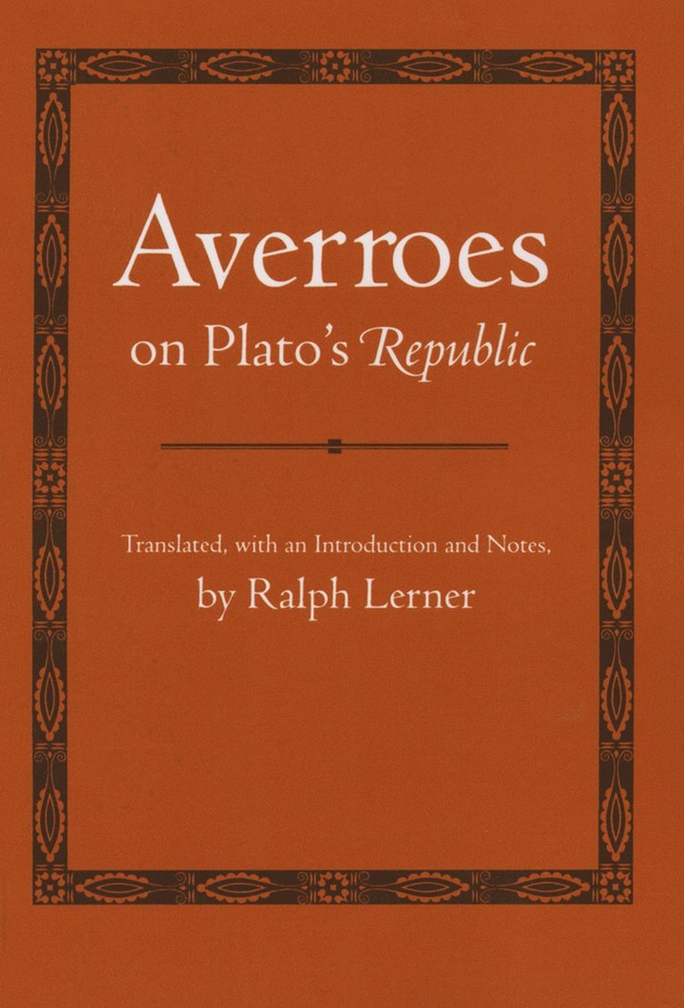Averroes - Averroes on Plato's "Republic", Häftad