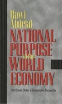 bokomslag National Purpose in the World Economy