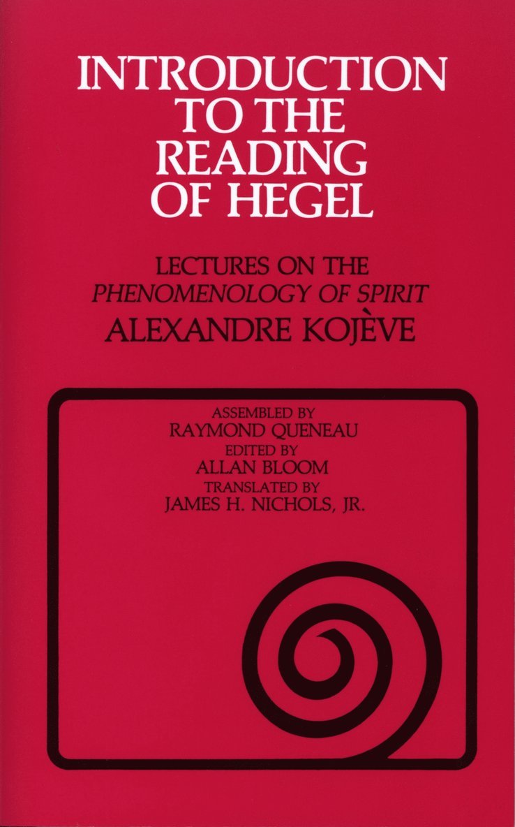 Introduction to the Reading of Hegel 1