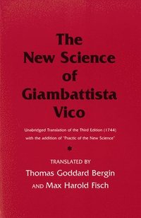 bokomslag The New Science of Giambattista Vico