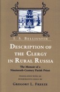 bokomslag Description of the Clergy in Rural Russia