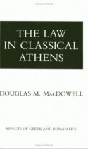 Douglas M. MacDowell - Law in Classical Athens, Häftad
