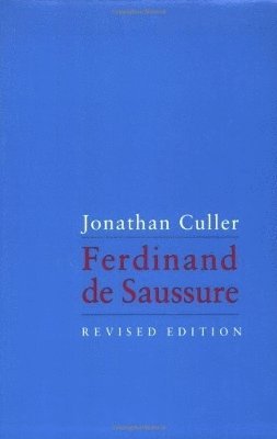 bokomslag Ferdinand De Saussure